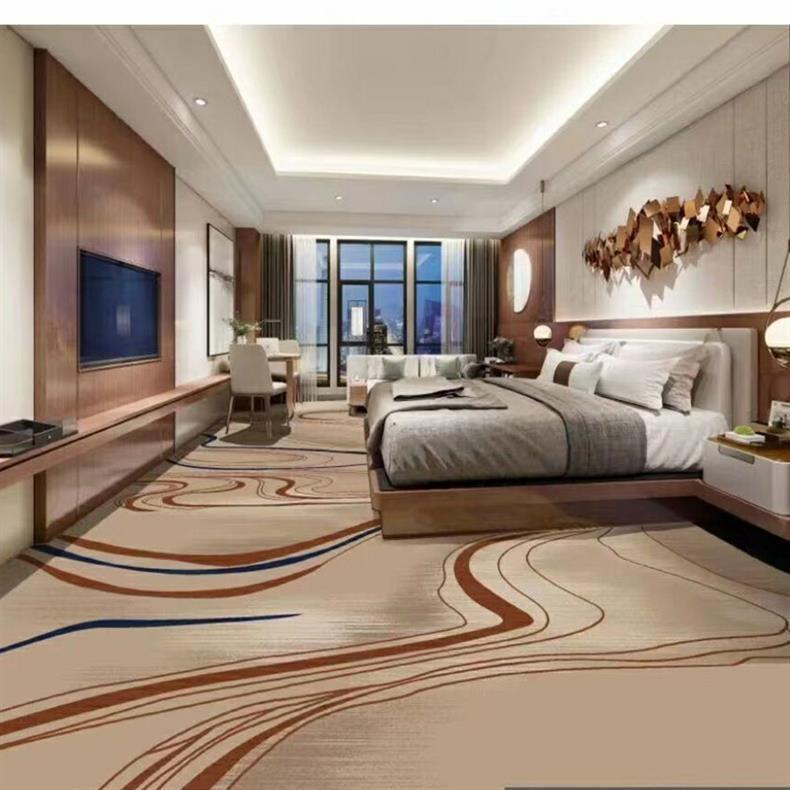 Gruby dywan ognioodporny do hoteli i klubów