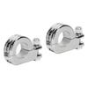 Footpeg P Clamp Mounting Kit Aluminium Alloy Foot Rest Pedal Clamp Bracket for Motorcycle