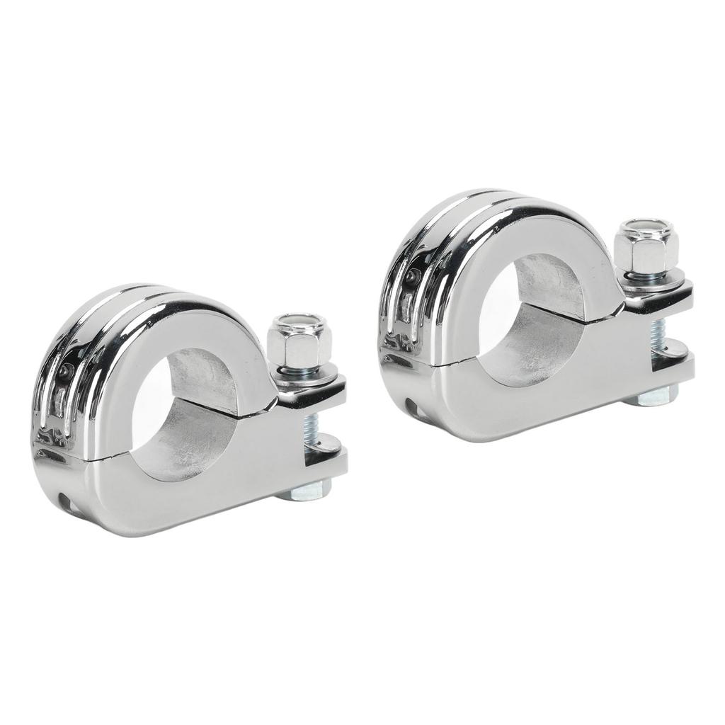 Footpeg P Clamp Mounting Kit Aluminium Alloy Foot Rest Pedal Clamp Bracket for Motorcycle