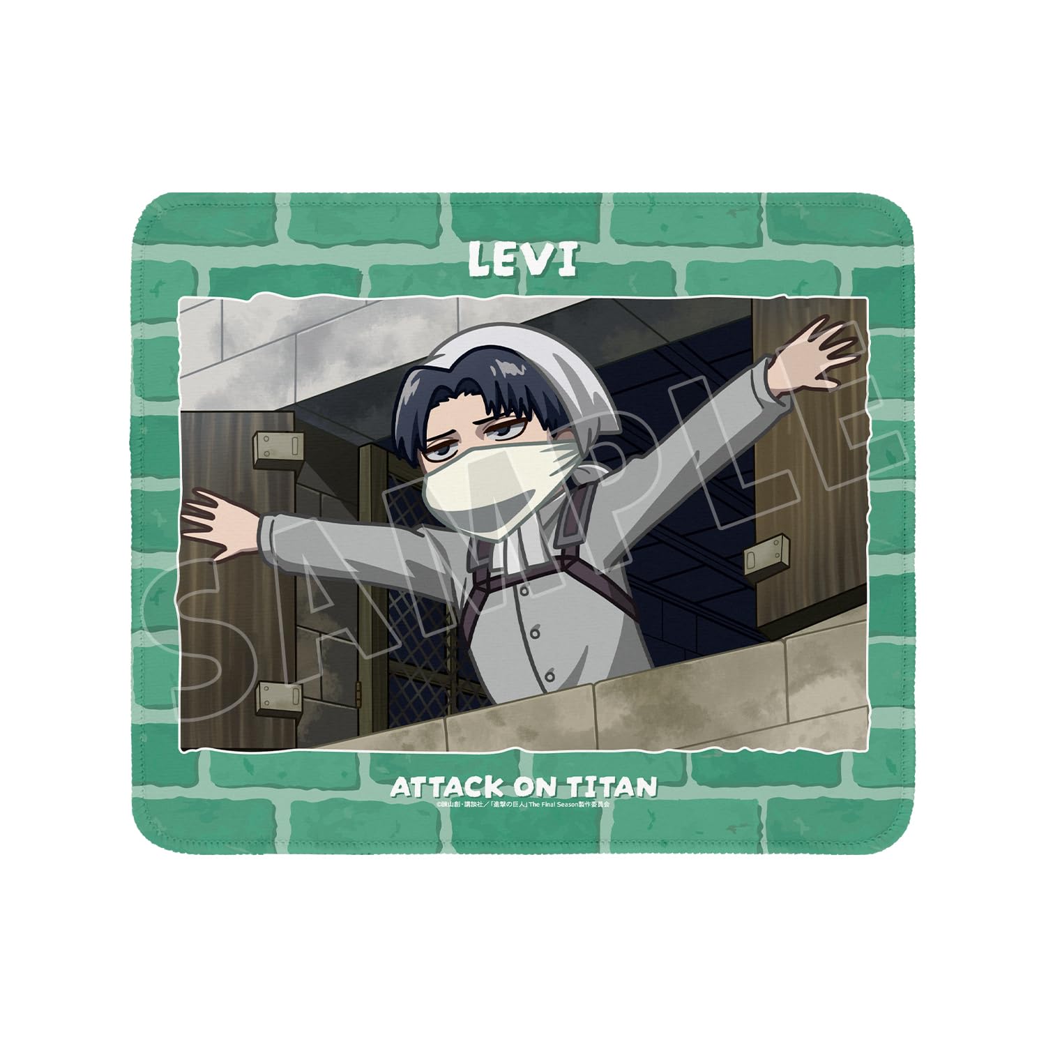 TV Anime on Levi Yurukoma Mouse Pad  Attack Titan