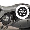 Engine Cooling Fan Cover CNC Design Lightweight Motorbike Temperature Accessory for Motorcycle Cooling Upgrade