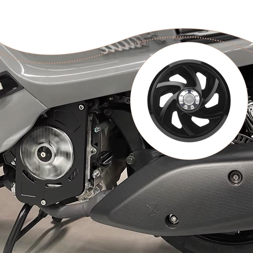 Engine Cooling Fan Cover CNC Design Lightweight Motorbike Temperature Accessory for Motorcycle Cooling Upgrade