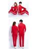 Men's Youth Stand-up Collar Sports Casual Set - Spring/Autumn Dance Team Uniform