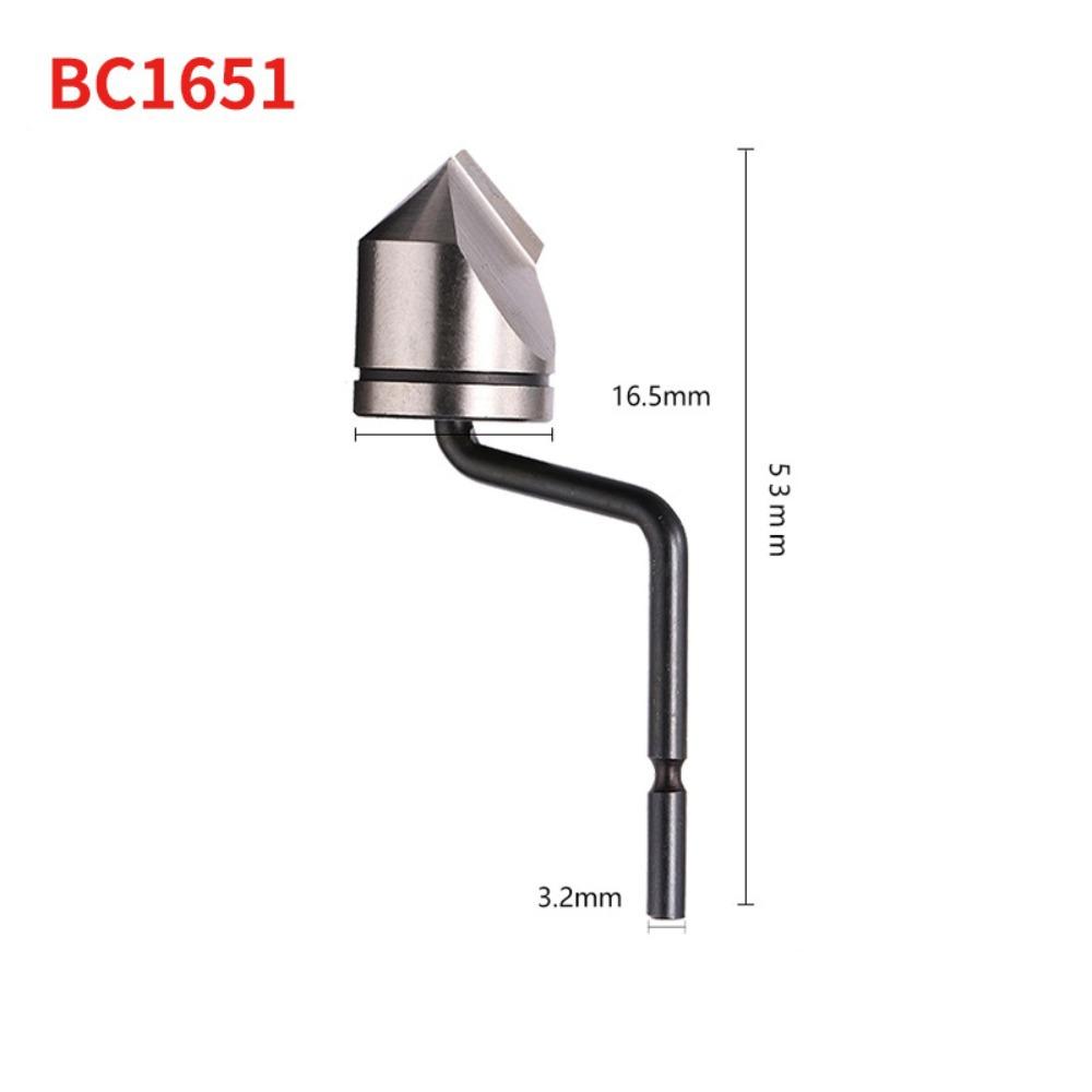 1 Satz BC6301/8301/1041/1651 Lochentgrater AnfasenKopf NB1000 Griff Senkwerkzeug Satz legierter Stahl Metallreparatur