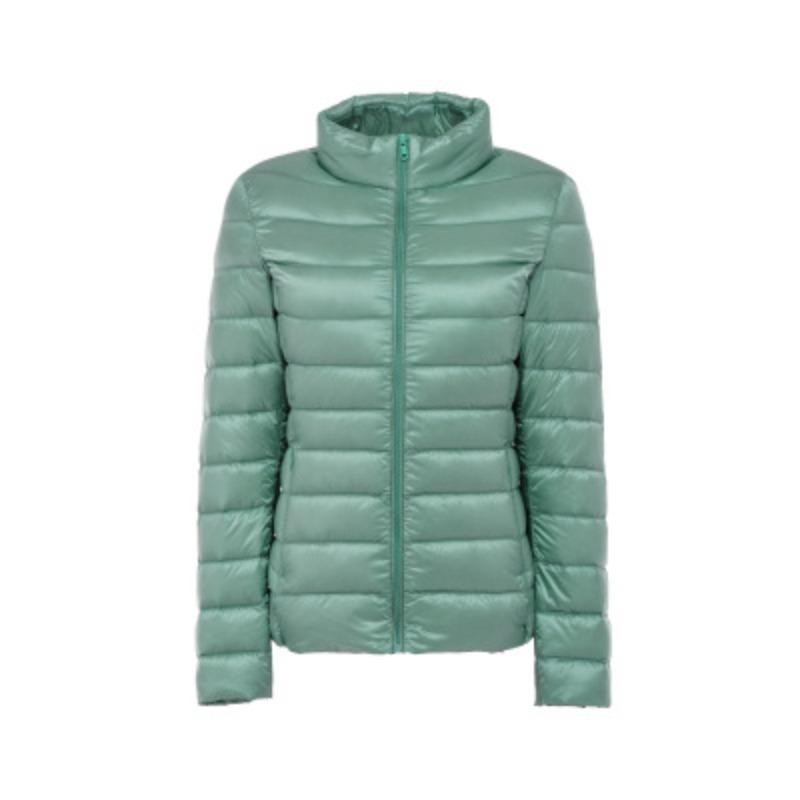 Autumn and Winter New Light Down Jacket Short Women's Stand-up Collar Light Jacket