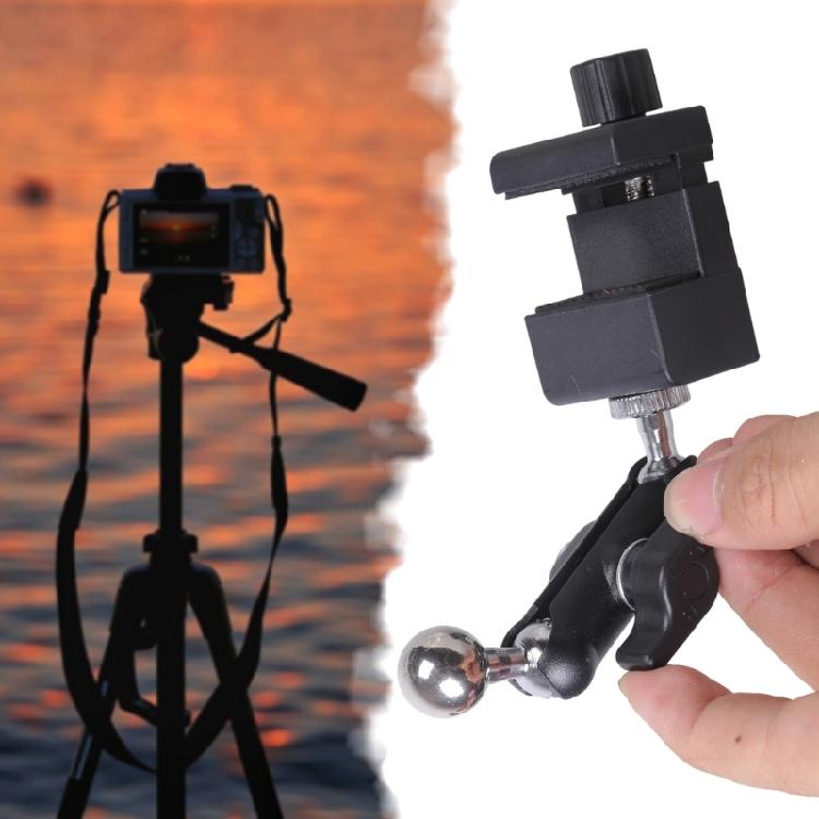 17mm Kugelgelenk Klemmschelle Halterung Für Fotoausrüstung Live-Streaming 48mm Dicke Schreibtischhalterung Handy Stativ Kamera Zubehör