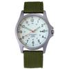Men's Casual Nylon Band Quartz Sports Watch with Date Function