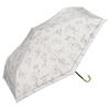WPC'ler. Katlanır Şemsiye Çiçekli Çizim Mini - 55cm - Krem