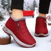 Allseason Thermal Insulated Slip-On Shoes - Non-Slip Sole Winter Boots, Beige, All-Season Indoor/Outdoor Footwear for Men & Women-Easy Slip-On Design