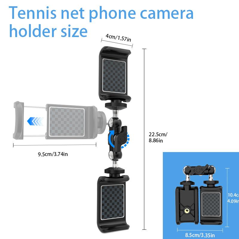 Telefon, GoPro, Insta360 ve Diğer Aksiyon Kameraları için Cep Telefonu Çit Montajı, Beyzbol Softbol Tenis Kaydı için Mevo Start