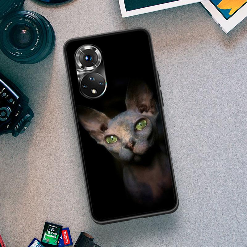 Lavaza Sphynx Sphinx Katze Telefon Fall Für Huawei P Smart 2021 Y5 Y6 Y7 Y9 Ehre 50 20 Pro 10 10I 9 9X Y9S 8 8A 8X 8S 7S Abdeckung
