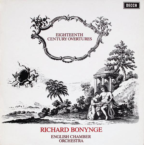 

LP Record RICHARD BONYNGE ENGLISH CHAMBER OR Eighteenth Century Overtures SXL6531 Decca 1972 UK Classical Used