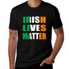 Irish Lives Matter TShirt Casual Breathable Short Sleeve Top