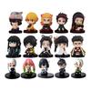 Cute Sitting pose Gashapon Figures Kamado anjirou Agatsuma Tomioka Giyuu Shinobu Kocho Uzui Tengen Collectible Toy