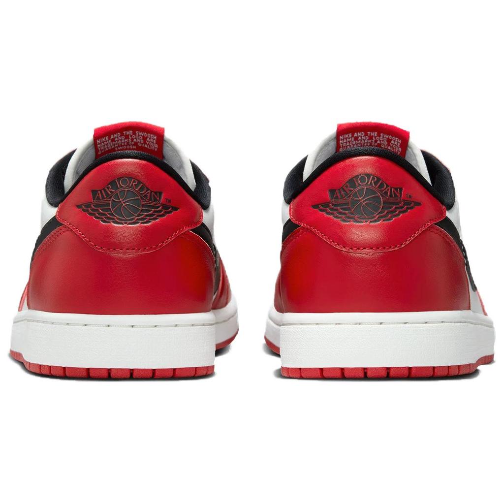 Air Jordan 1 Retro Low OG Chicago 2025 Unisex Sneakers Red Varsity-Red Black HQ6998-600