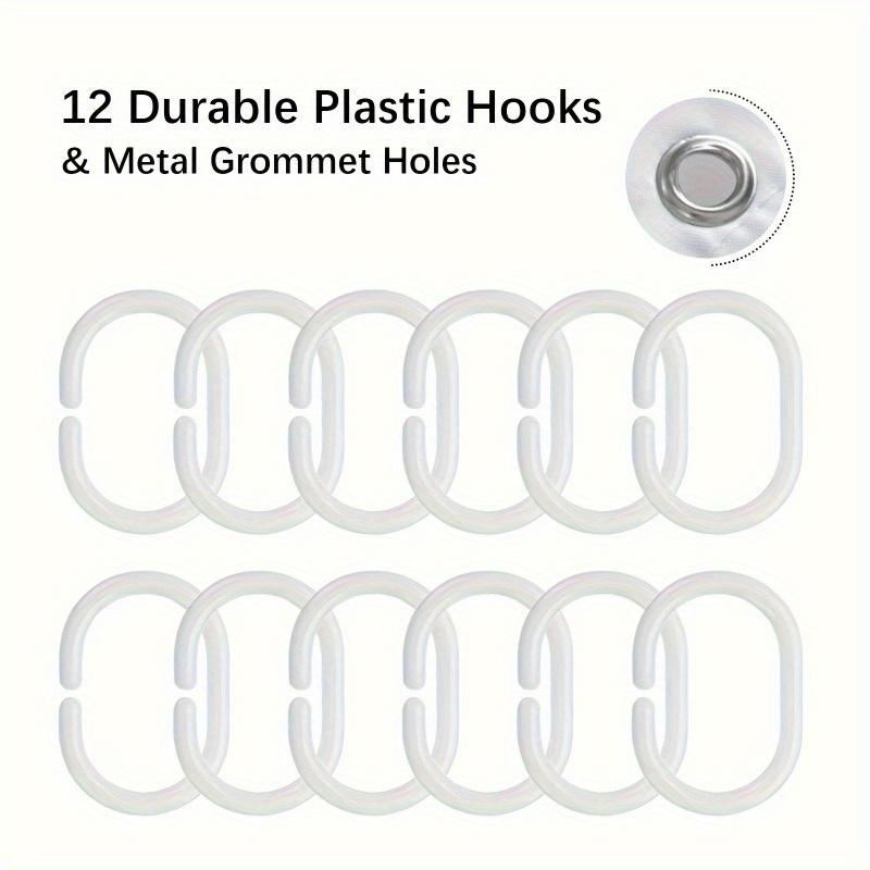 1pc, Printed Shower Curtain, 180*180cm Bathroom Non Perforated Polyester Partition Door Curtain, Shower Window Hanging Curtain