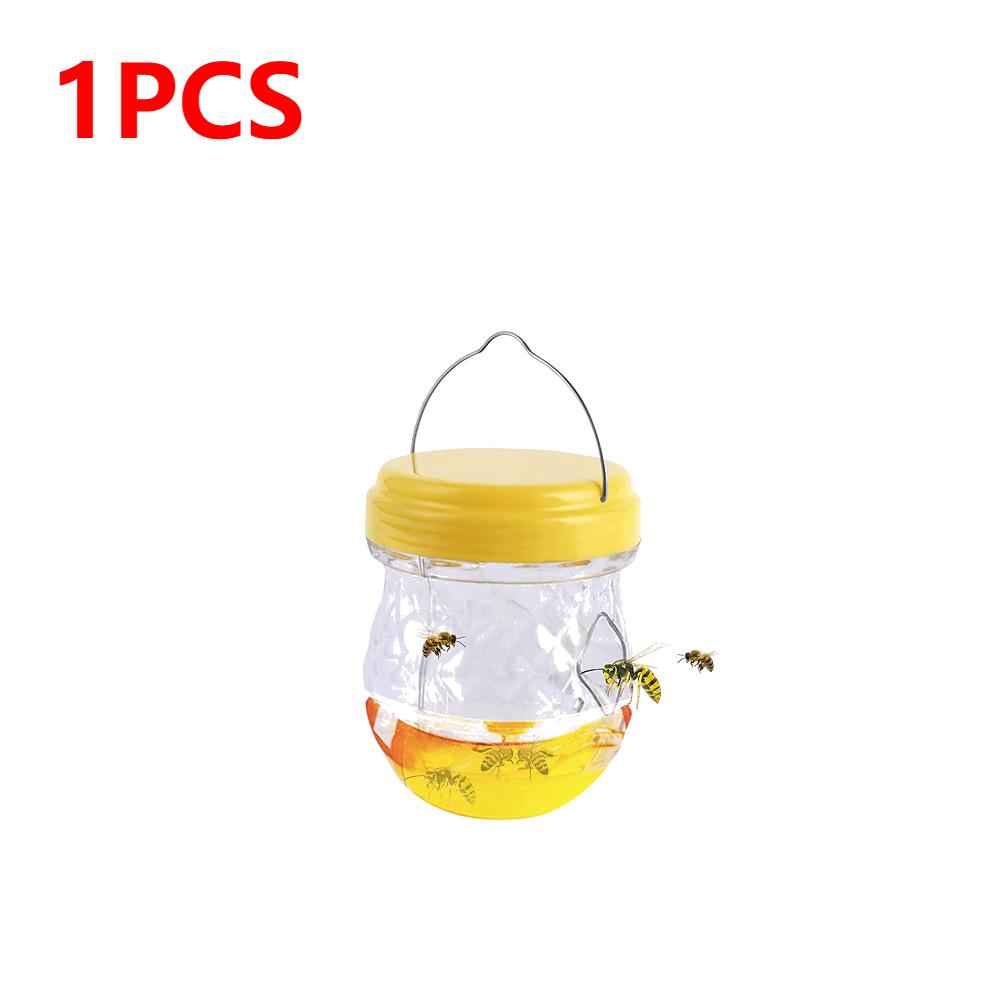 1-10pcs Hornet Trap Hanging Hornets Bee Fly Catcher Wasp Repellent Reusable Non-toxic Pest Control for Home Farm Garden Supplies