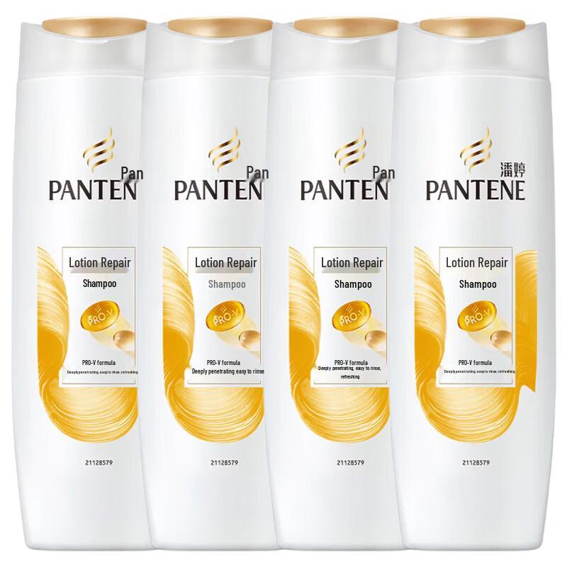 Pantene PRO-V Lotion Repair Shampoo (4 x 400g)