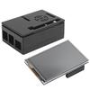 For Raspberry Pi 4B Set ABS Case Protective Shell 3.5in Display Heat Sink Screwdriver