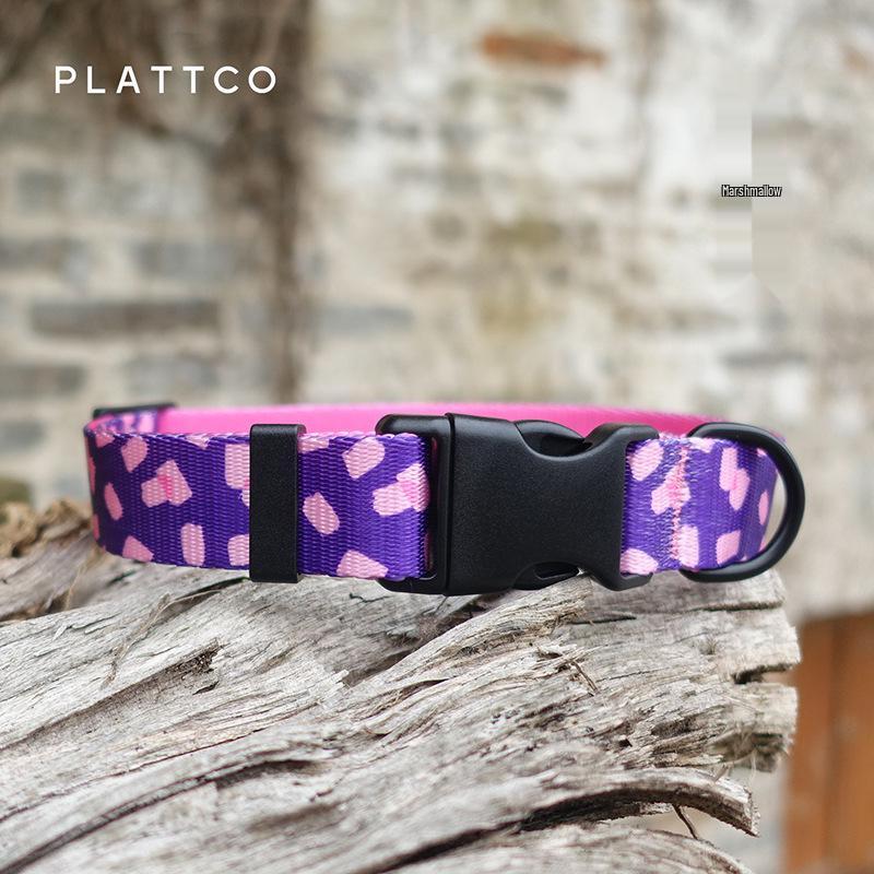 PLATTCO Cute Print Soft Comfortable Pet Collar - PDC318 XS 1.5cm (23-30cm)