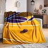 1pc Basketball Court Blanket, Lightweight Flannel Throw Blanket for Sofa, Bed, Travel, Camping, Living Room, Office, Couch, Chair, and Bed