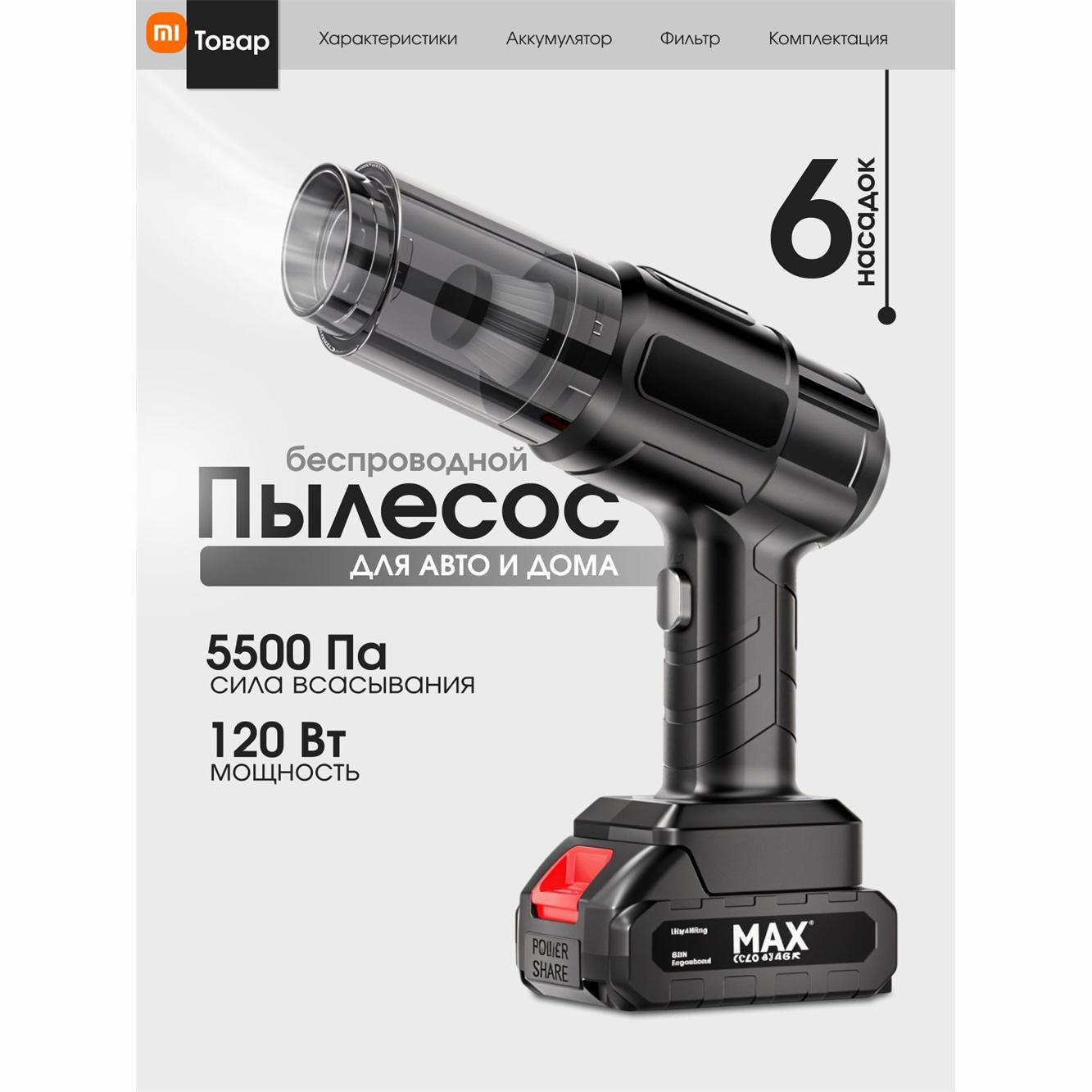 

Car wireless vacuum cleaner is powerful Option1