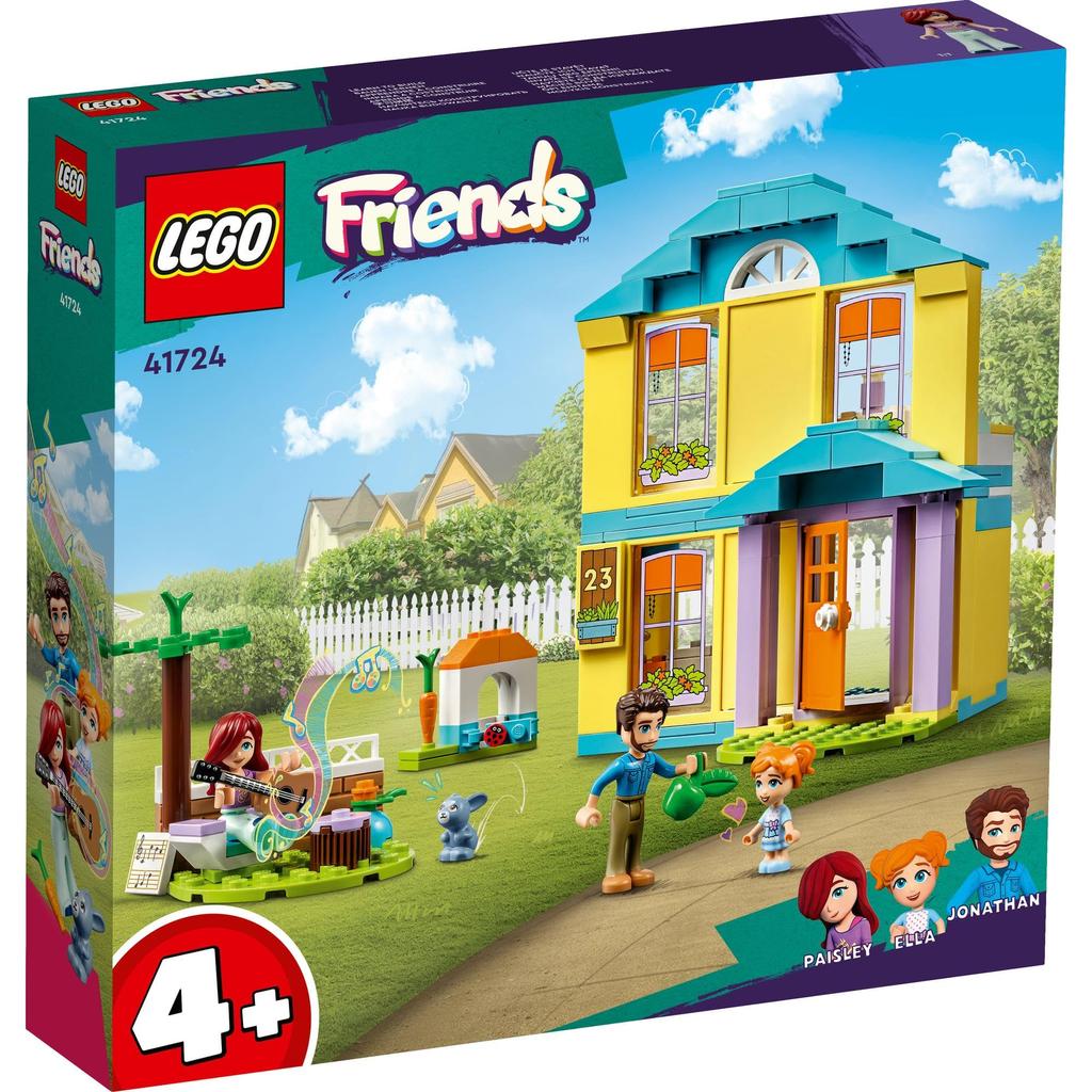 LEGO Friends Paisley House 41724 Toy Block Present Pretend Play House Home Girls Ages 4+