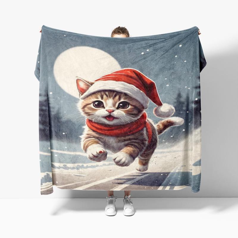 Decorazione casa peluche Plaid Coperta da divano Copriletto letto coperte soffici morbide decoro Moderno Halloween Buon Natale inverno