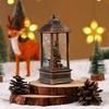 Santa-Claus/Xmas Tree/Snowman/Angel Glittering Lantern Christmas Gift for Kids