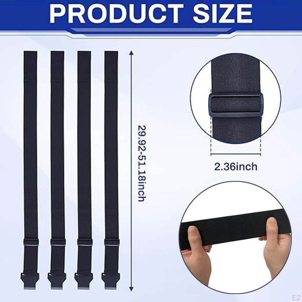 2Pcs Trash Bin Lock Straps Garbage Can Lid Locks Nylon Belts Heavy Duty Practical Universal