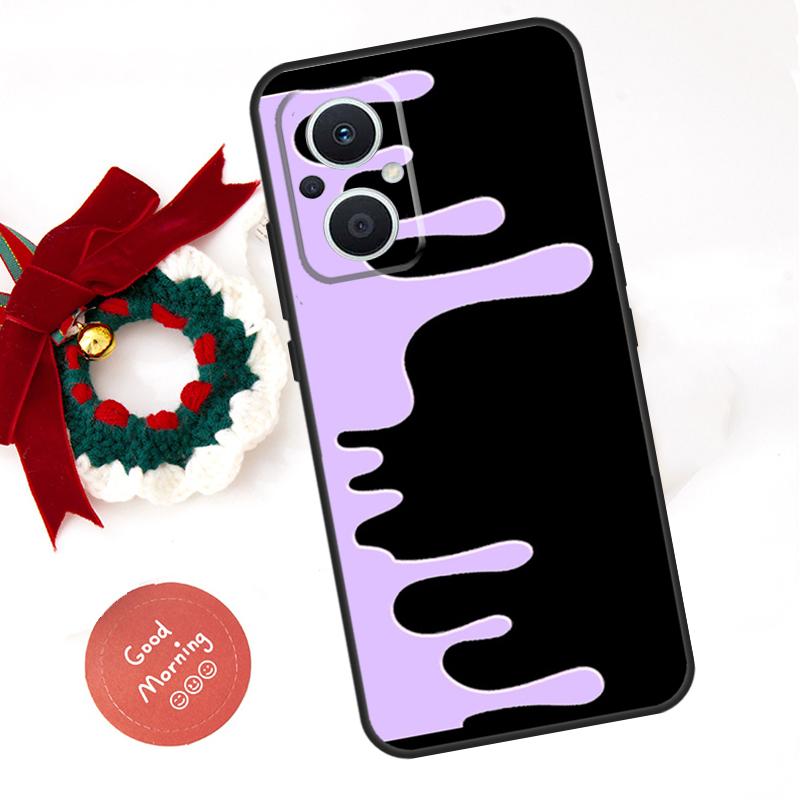 Pastel Melting Rainbow Dripping Funda For OPPO Reno 14 F 13 12 11 10 Pro 11F 12F 13F 7 8 Lite OPPO Find X9 X5 X6 X8 Pro Case