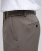 MUSINSA STANDARD Semi-Wide Slit Hidden Banding Slacks [Dusty Beige]
