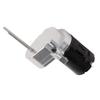 RC Gearbox Metal Stable High Speed Gearbox Assembly with Connection Cable Screws for D12 1 10 Remote Control Car