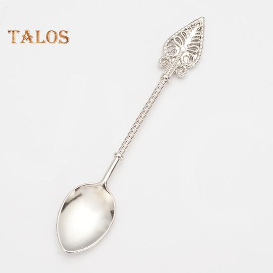 Coffee Spoon Multifunctional Stirring Vintage Exquisite Non-stick Dessert Spoon Household Supplies