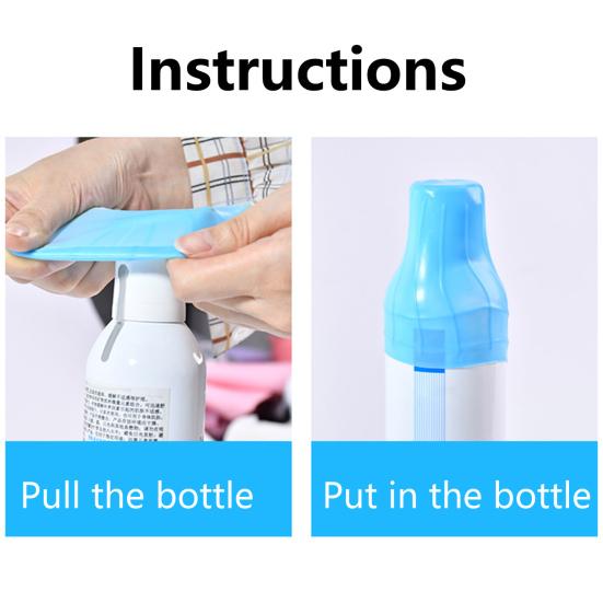 10Pcs Leakproof Travel Toiletry Sleeves Excellent Flexibility Good Tightness Silicone Leak Lock Covers for Home & Travel Use