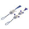 2PCS Blue Eye Hanging Ornament Fashionable Beautiful Exquisite Blue Eye Decoration for Car Home