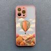 Leaves Autumn Forest House Phone Case for iPhone 12 13 Mini 11 14 15 16 Plus Pro Max 7 8 SE 2020 X XS XR Protective Phone Cover
