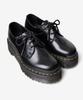 Dott. Scarpe Martens 25567001 1461 QUAD Scarpe a 3 occhielli Donna NERO Taglia 9 / Circa. 28,0 centimetri