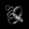 Dark Soul Ring Gierige Schlange Ring Herren Offener Ring