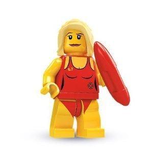 

LEGO Minifigure Series 2 Lifeguard (Minifigure Series 2) 8684-8