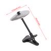 Desktop Crash Cymbal Musical Saucer Car Crash Cymbal Alloy Crash Drums Cymbal Drum Mini Drum Easy To Install Clip-On