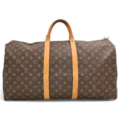 Auth Monogram Keepall 55 Boston Bag Lv5655gy Used