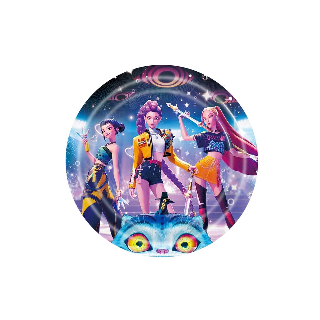 Cartoon Children's Birthday Party Decoration Paper Plates, Tissues, Tablecloths, Disposable Tableware Sets.