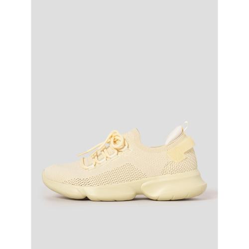 [Scholl] Lightweight Outsole Sneakers Yellow [HH54K2S11E]