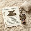 Keychain Brooch Dual-Purpose Metal Craftsmanship 250th Anniversary Commemorative Model Owl Star Bell US Flag Charm Keychain