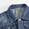 Men's New Fashion Denim Vest Casual Cowboy Jacket In Shoulder Blouse