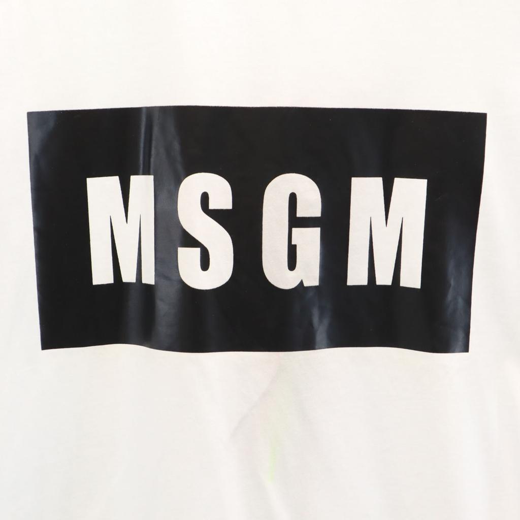 MSGM made in Italy Short sleeve T-shirt XS white Men's Used