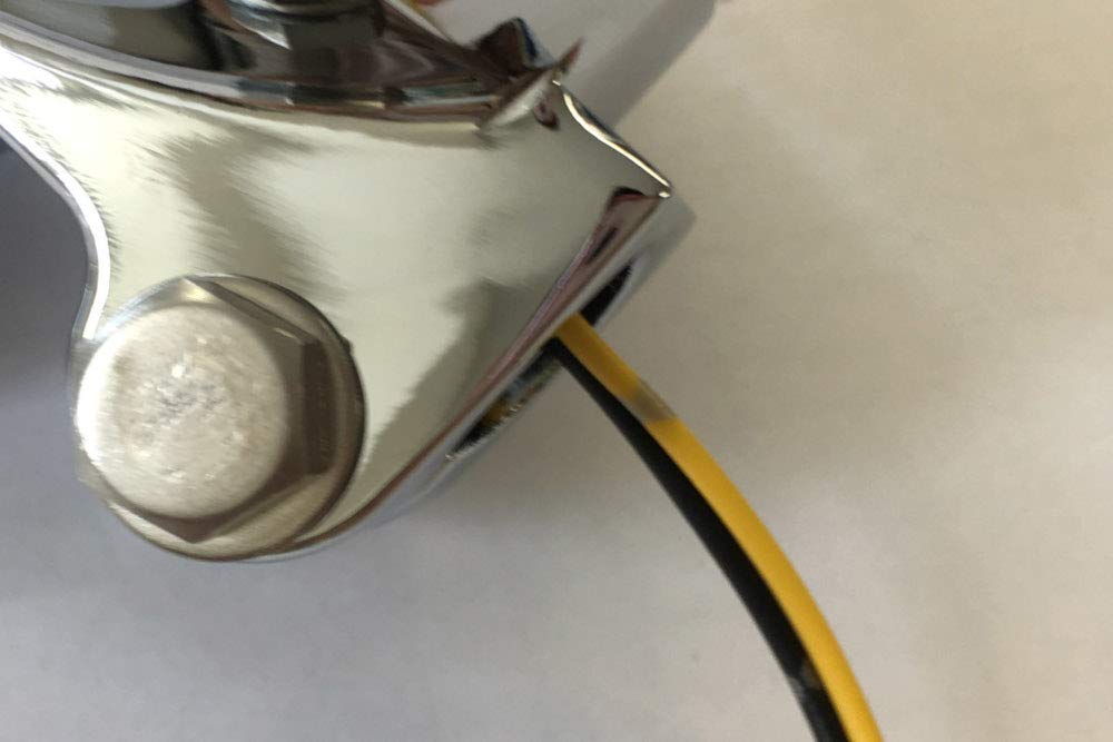 Kijima Części motocyklowe Lampa kierunkowskazu Typ kwadratowy Srebrny klosz Uniwersalny #470 Korpus/Bursztynowy 219-5191