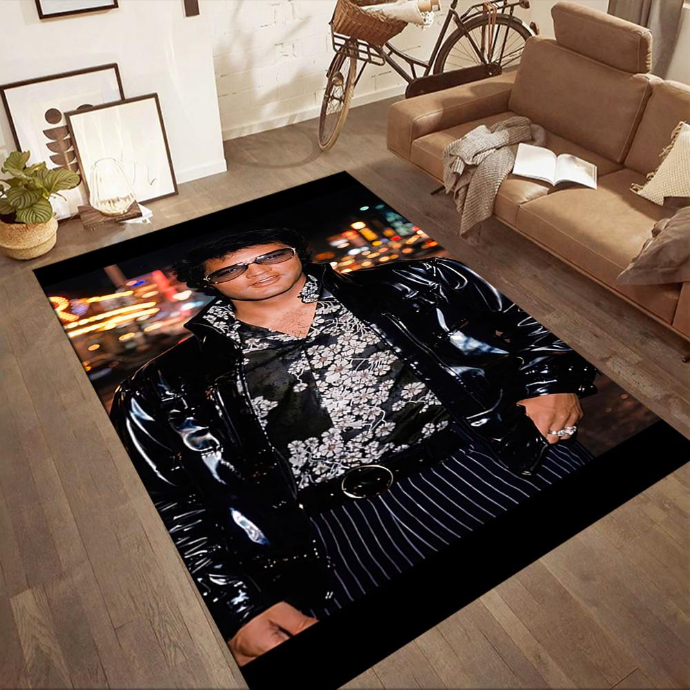 Elvis Carpet Perfect For Bedrooms Study Room Living Rooms Decorate Room Antislip Rug Anime Office Decor Spiritual Gift