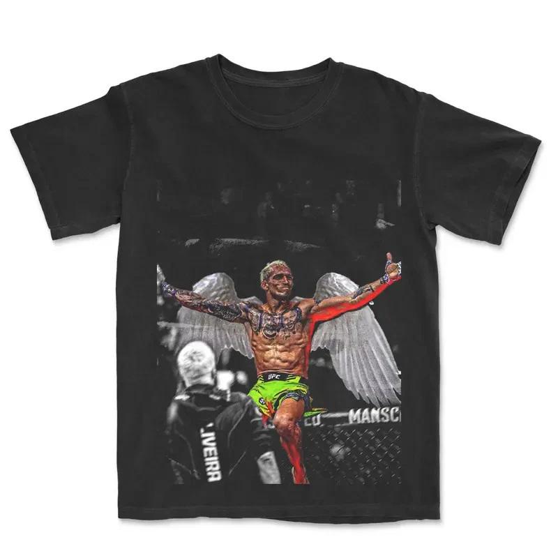 COMBATWEAR Charles Oliveira Winner Graphic Tee, Unisex Boxing Shirt, UFC Shirt XXL